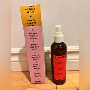 Ceremonia Guava Rescue Spray (UV + protective detangler) - Brand new in box